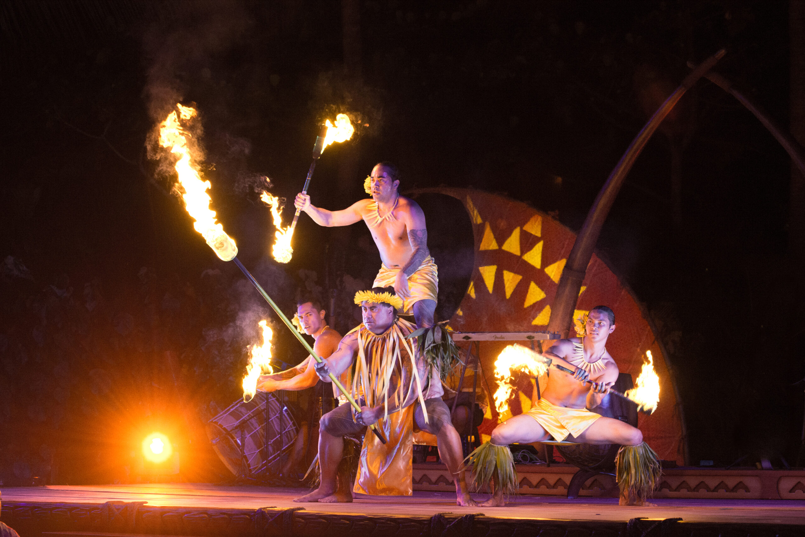 lual show at Aluani Disney resort in Hawaii