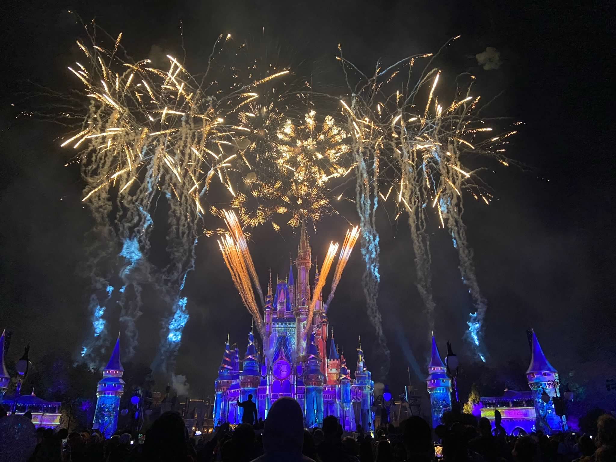 DIsney World Florida fireworks at the Magic Kingdom