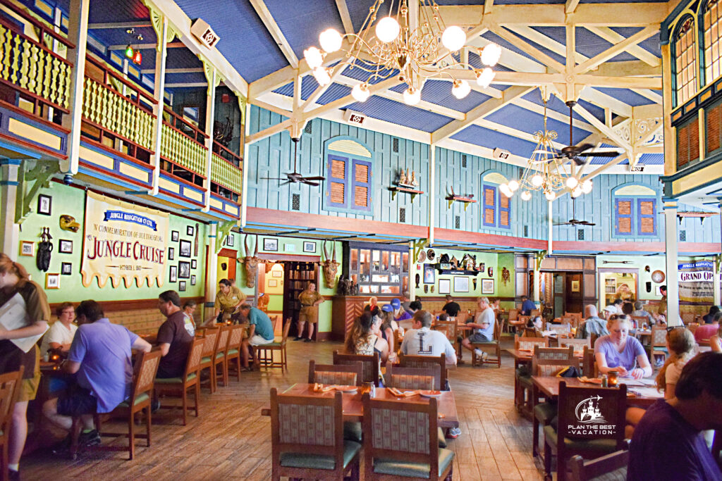 Jungle Navigation Co. LTD Skipper Canteen Dining located in Adventureland at Magic Kingdom Park