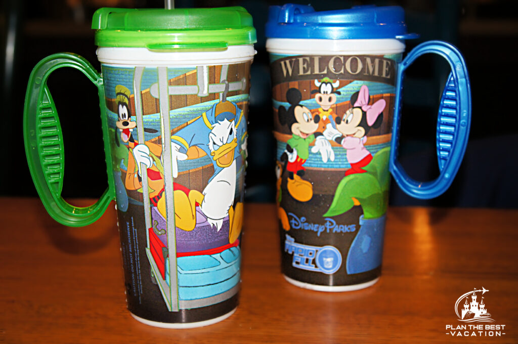 refillable mug per person is part of the disney dining plan and can be used at your resort for the length of your stay