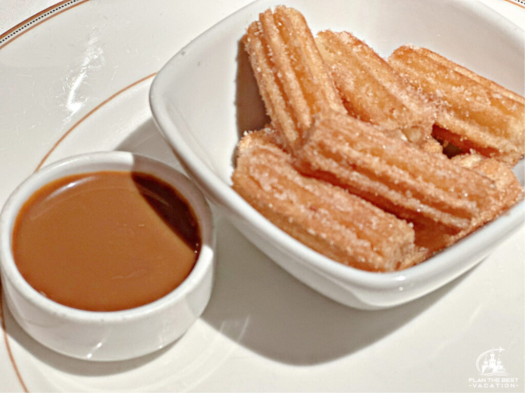 Churros Calientes with Sugar Spice Churros and Dulce de Leche