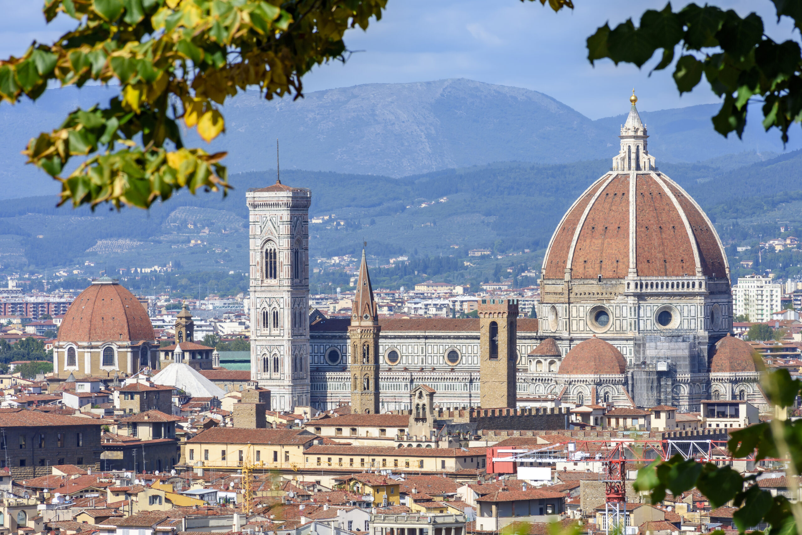 Duomo or the Cathedral of Santa Maria del Fiore in Florence Italy