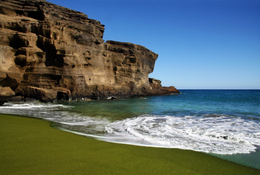 Green Sand Beach, Hawaii