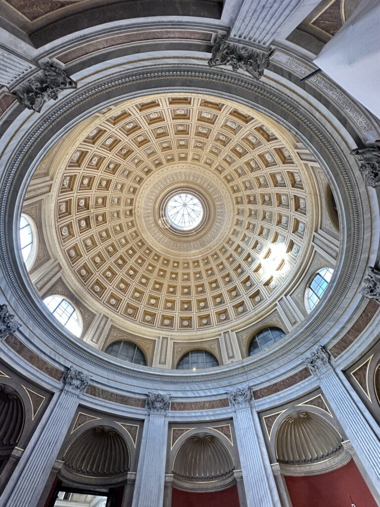 ceiling in vatican city dome