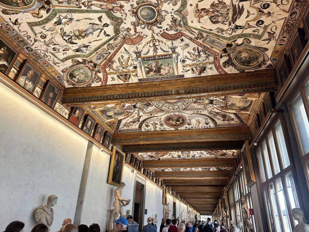 Images from the uffizi gallery in florence italy