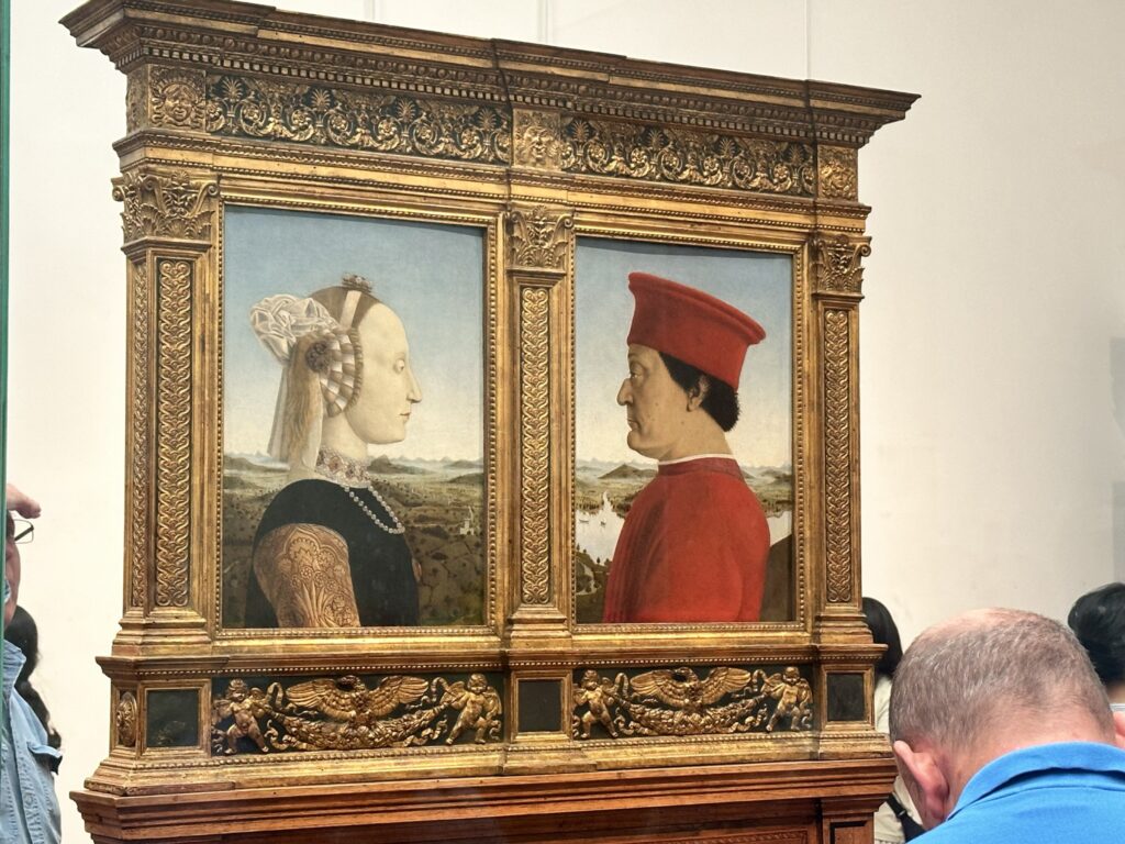 The Duke and Duchess of Urbino Federico da Montefeltro and Battista Sforza