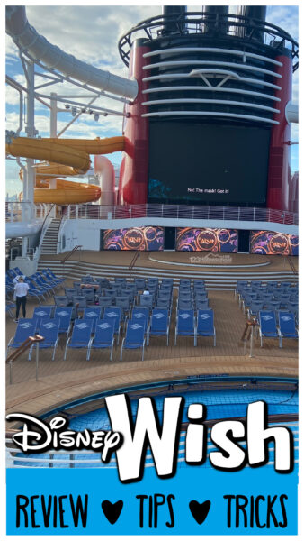 Learn about the Disney Wish with an honest review and tips and tricks for sailing on the new Disney cruise ship for your next vacation!