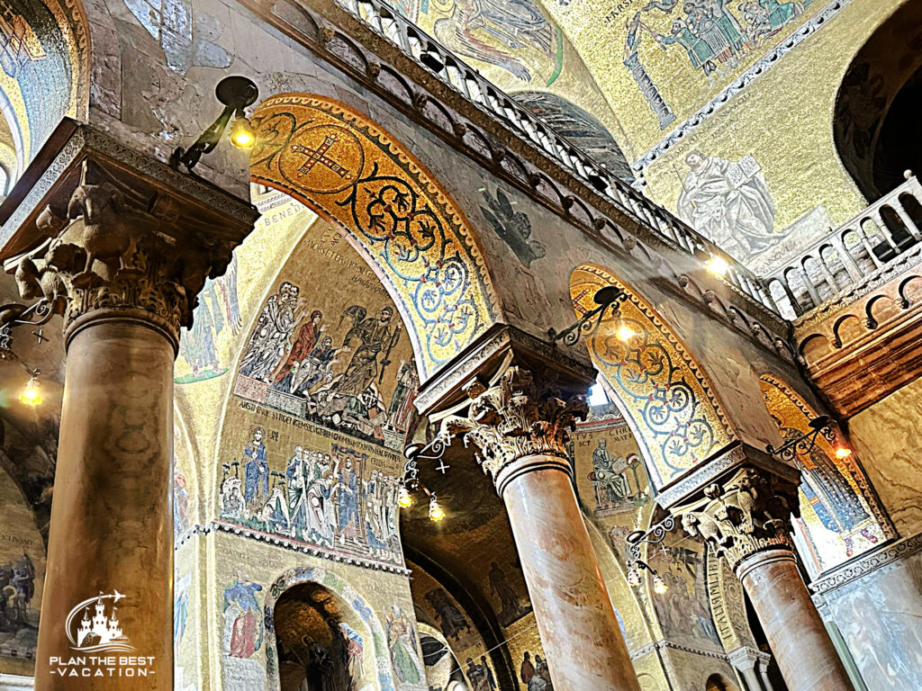 Saint Mark's Basilica in Venice is a breathtaking masterpiece of Byzantine architecture