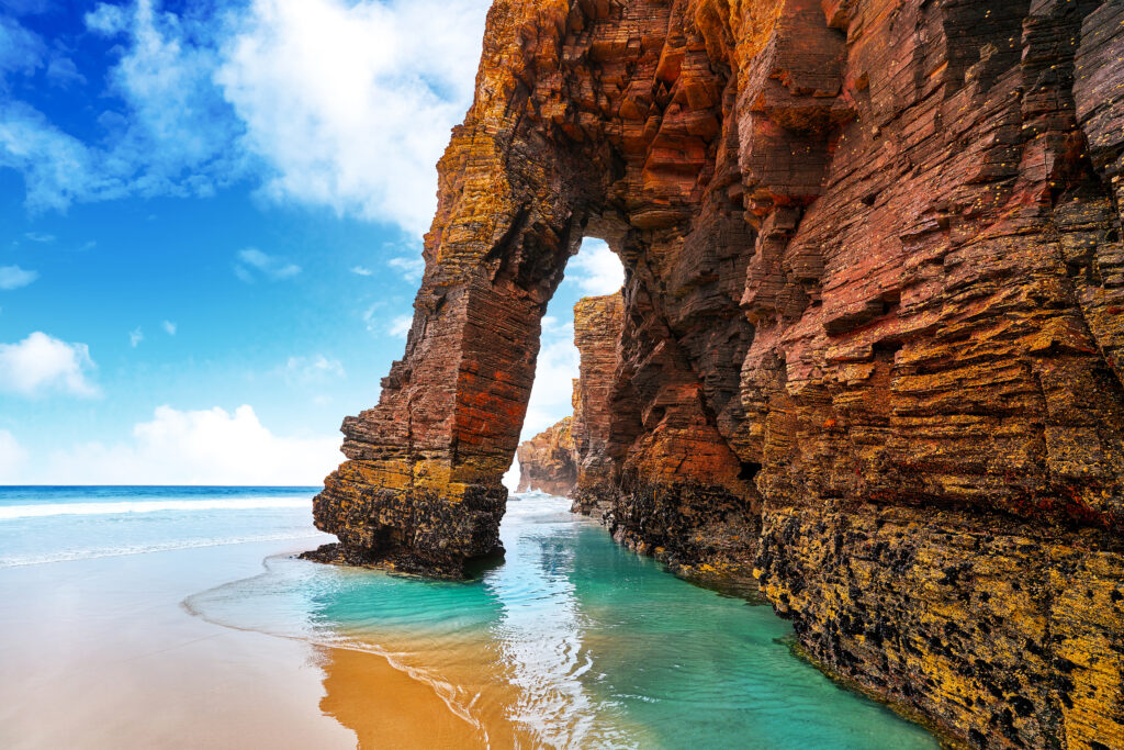 The Beach of the Cathedrals, Spain