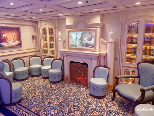 beauty and the beast room on disney wish cruise
