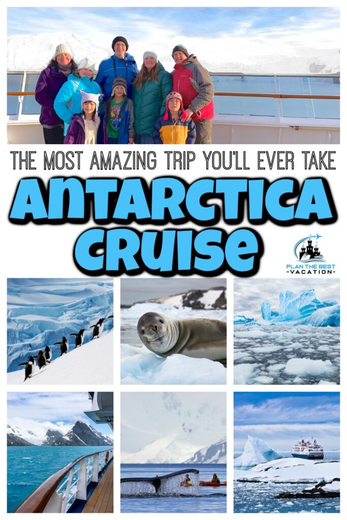 If you are thinking of a trip to the ellusive 7th continent, I highly recommen you take a vacation to Antarctica! The scenery is surreal and it is an experience you will treasure your entire lifetime. One of the best ways to visit is on a cruise ship, which allows you an easy, affordable Antarctica vacation. Let me tell you what to look for so you can take the best Antarctica vacation.