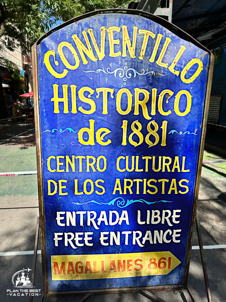 conventillo historico de 1881 centro cultulral de los artistas at magallanes 861