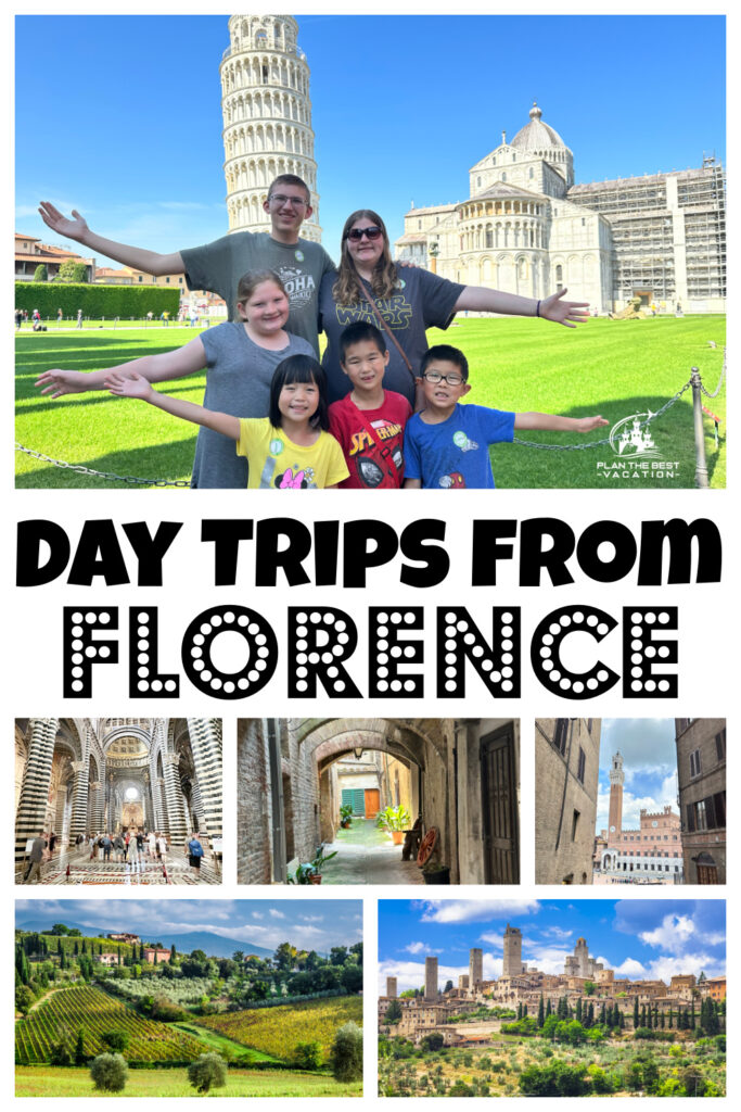 This is a LONG tour, but it has to be to squeeze in all these amazing stops. It took us just shy of 13 hours. Would I do it again, absolutely in a heartbeat! It was such a fun day and we saw so much of beautiful Italy's countryside! First stop,  was Pisa where they gave us an hour to visit Piazza dei Miracoli - home of the Baptistery, the Cathedral and, of course, the famous Leaning Tower. WIth only an hour, and tickets not included, you will not be able to do everything. The tickets are timed entry so by the time you get there they could be sold out of tickets for the time you are there. We were lucky and able to grab tickest to the Baptistery which included the Cathedral.