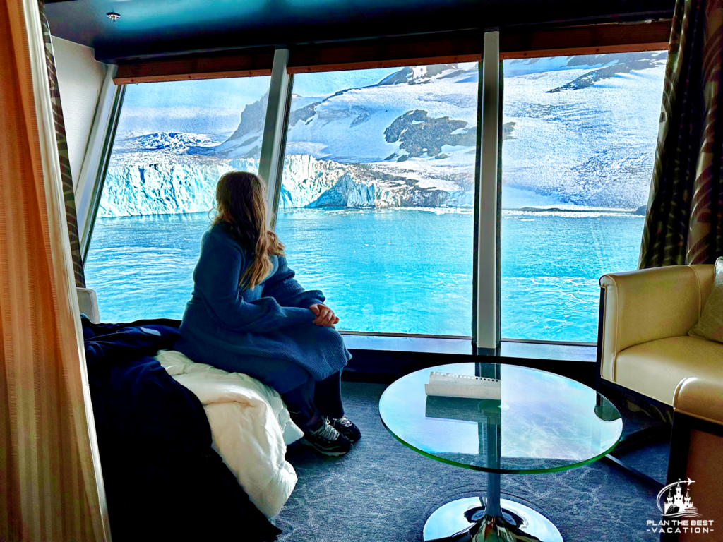 norweigan star amazing view from floor to ceiling windows in suite staterooms