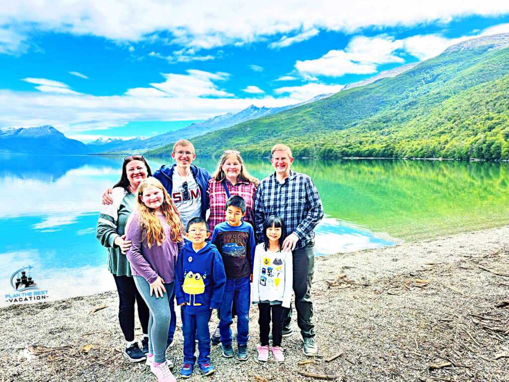 perfect family picture in ushuaia argentina