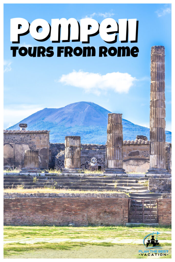 Take a peak at what you will see on a Rome to Pompeii Day trip visiting amazingly well-preserved ancient Roman ruins buried by Mount Vesuvius in 79 AD!