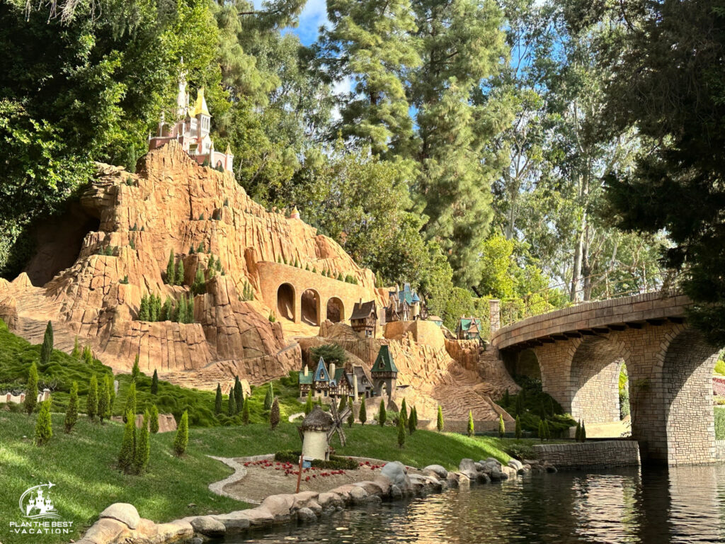 storybook canal in Fantasyland Disneyland California