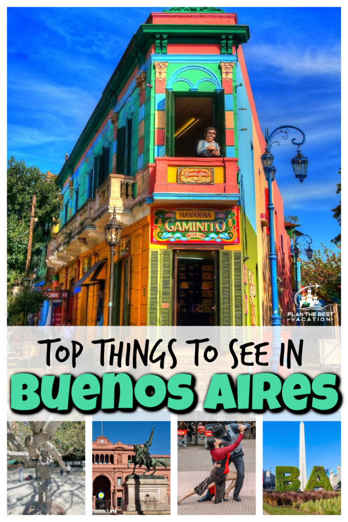 You must visit Buenos Aires! It is the beautiful capital city of Argentina with rich history, lovely architecture, and so much to offer. We loved seeing the Casa Rosa, Catedral de Buenos Aires with tomb of beloved hero José de San Martín inside, colorful La Boca, live tango, Mercado de San Telmo indoor market with delicious empanads, Puente de la Mujer, Rosedal de Palermo rose garden, Floralis Generica massive flower sculpture, marveled at the incredible Gomero tree in Plaza Francia whose branches needed support because of their mammoth size, and more. Let me tell you the best things to see in Buenos Aires with your family.