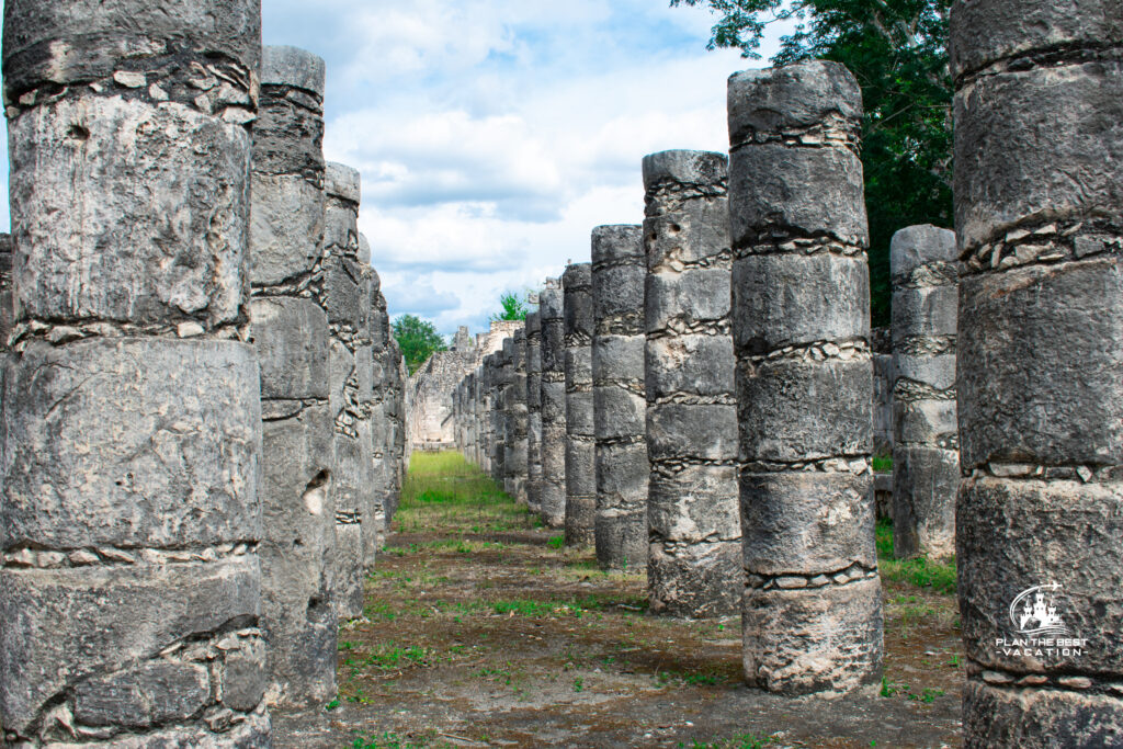 Group of the Thousand Columns Chichen Itza Mexico