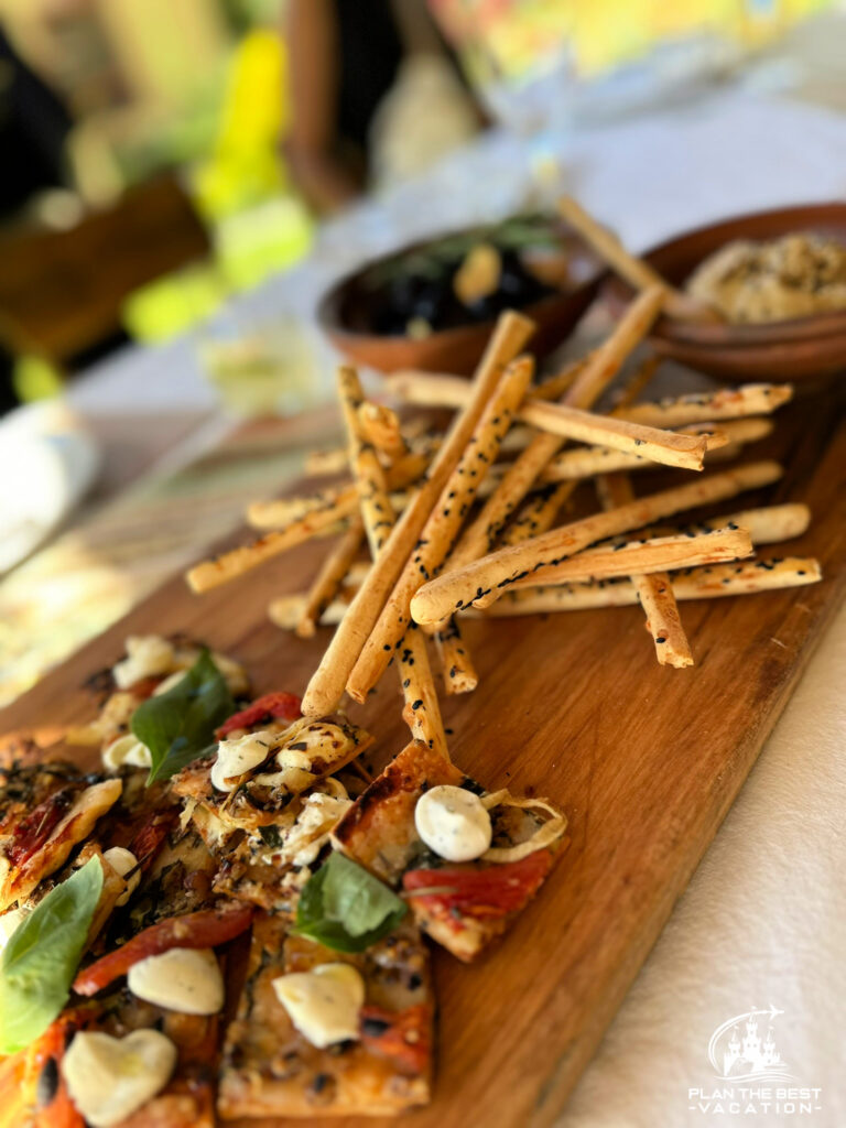 Lunch at Sol Natura in Ollantaytambo yummy appetizers