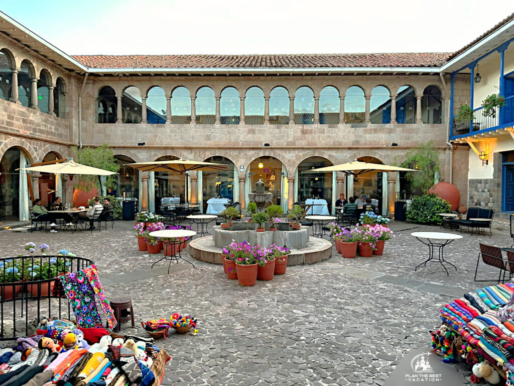 Palacio del Inka Hotel Cusco inner courtyard