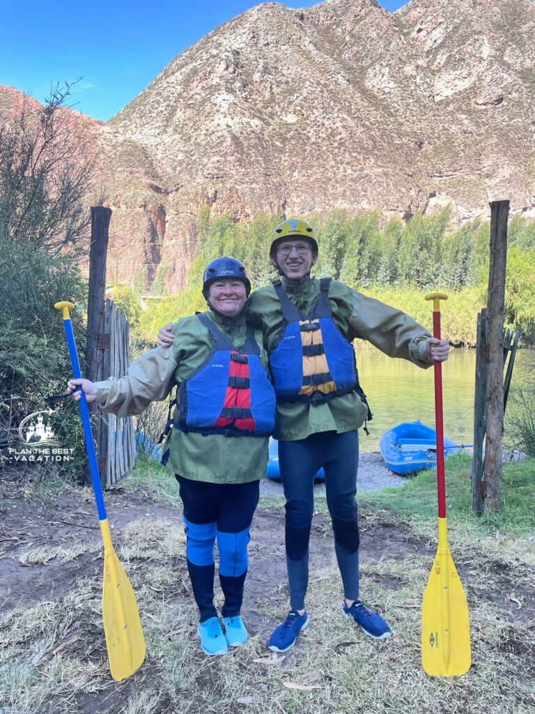 Raft Trip Down the Urubamba River