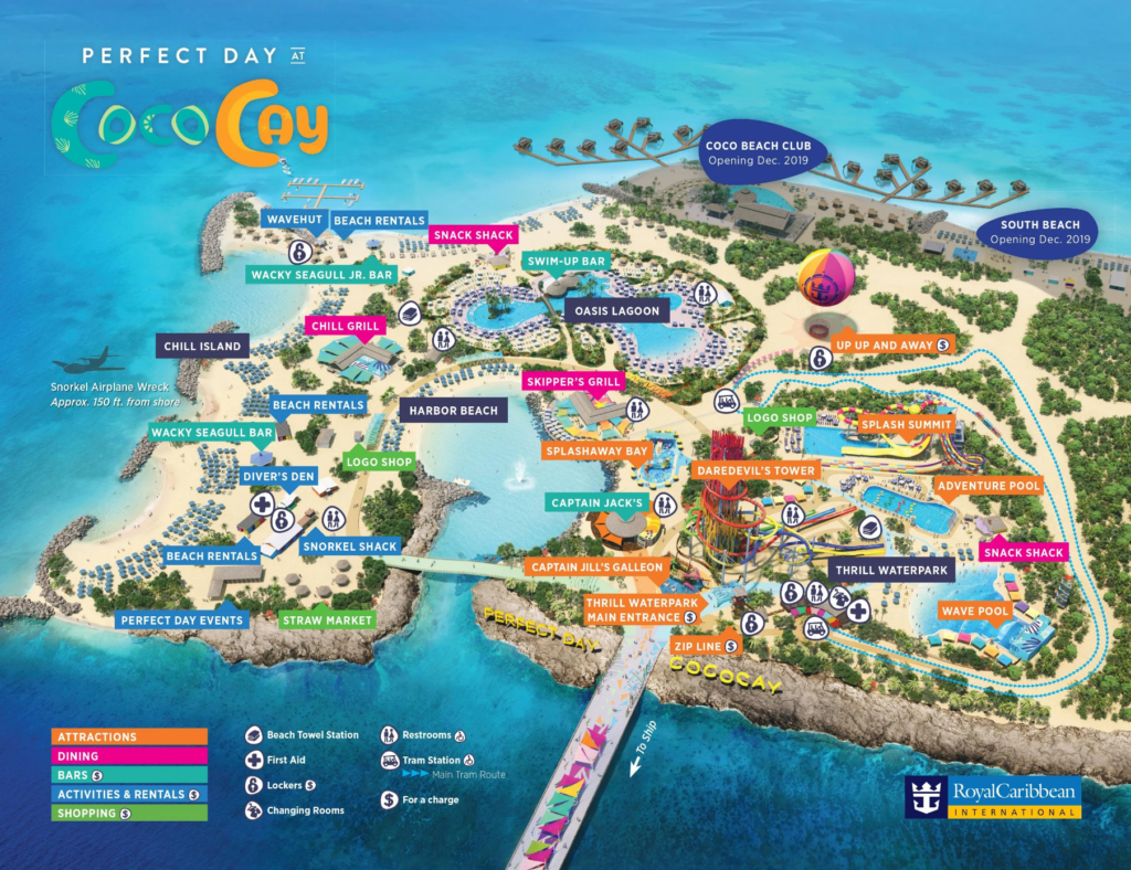 cococay map 