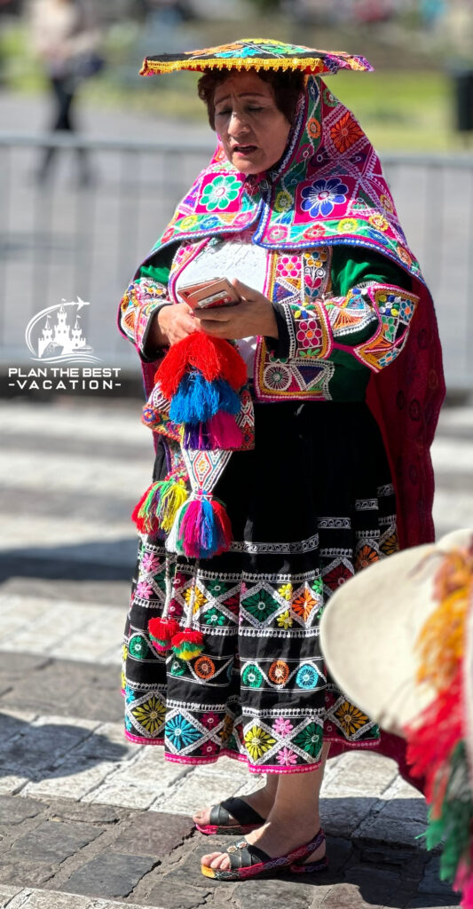 colorful peruvian clothes