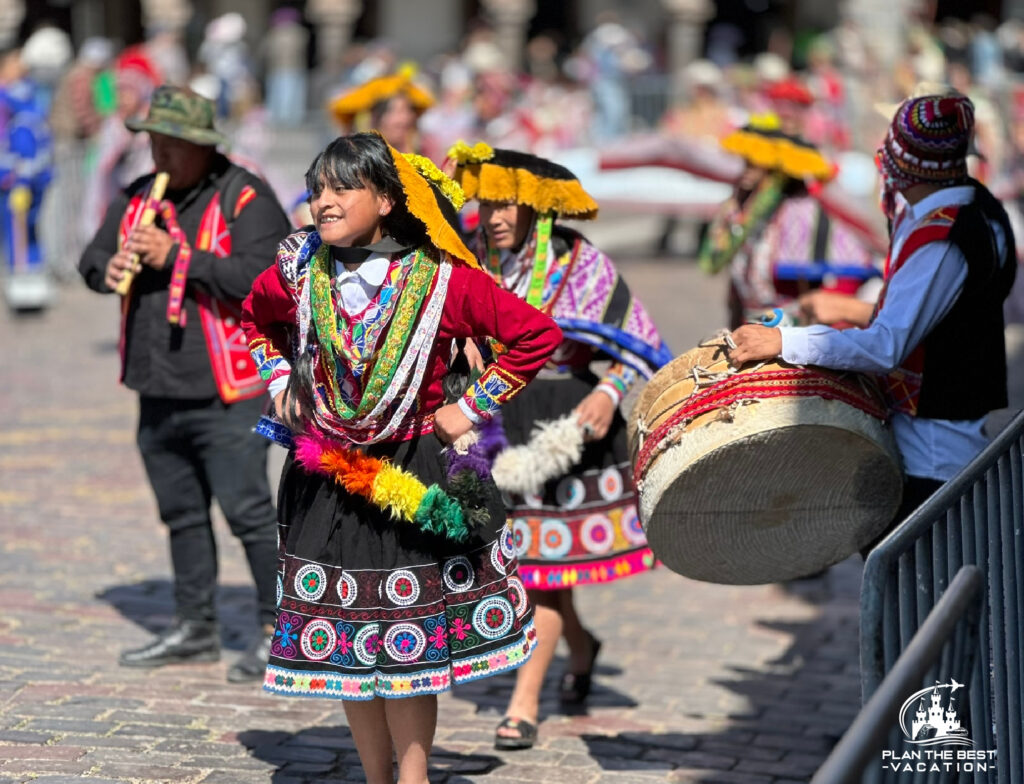 cusco peru parade