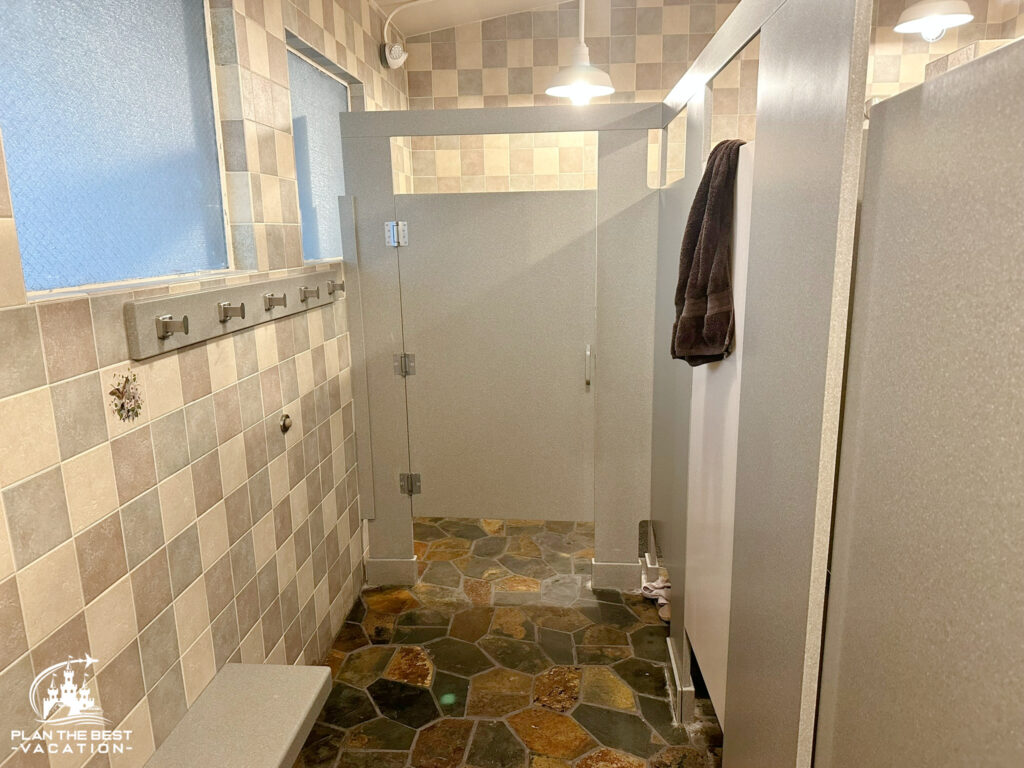 fort wilderness campground bathrooms shower