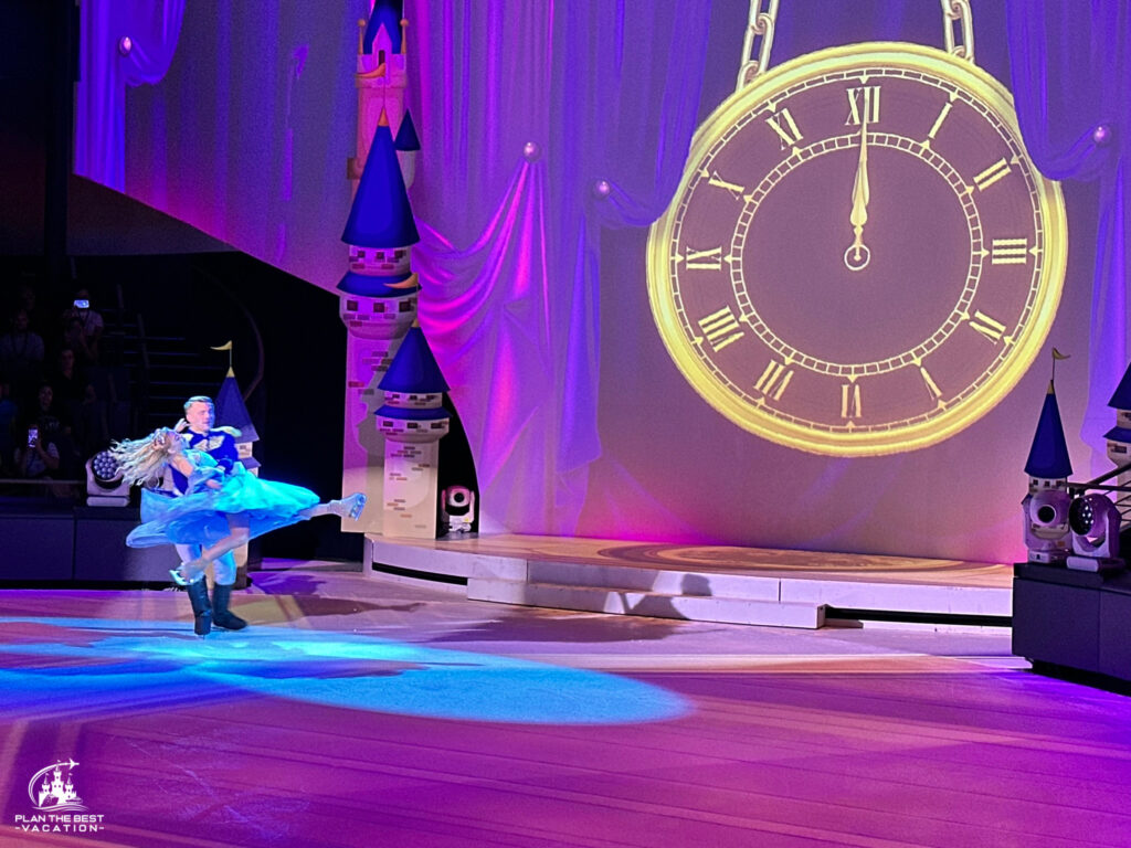 icon of the seas family ice skating show once upon a time cinderella couple skate