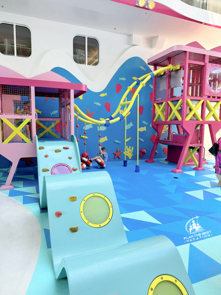 icon of the seas playscape playground on a cruise ship for kids