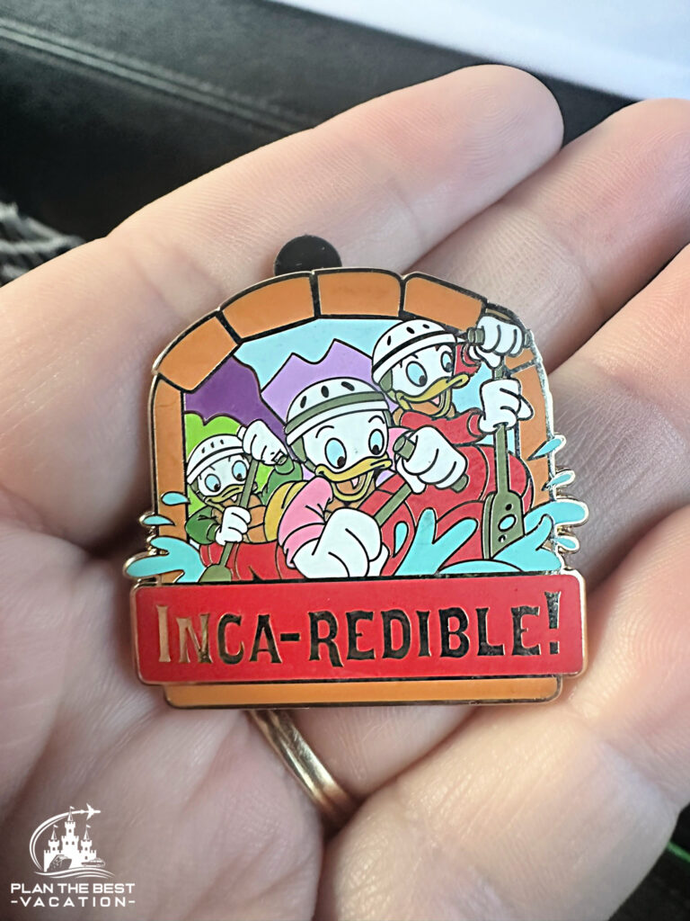 inca-credible disney peru collectible pin given to adventure sby disney guests