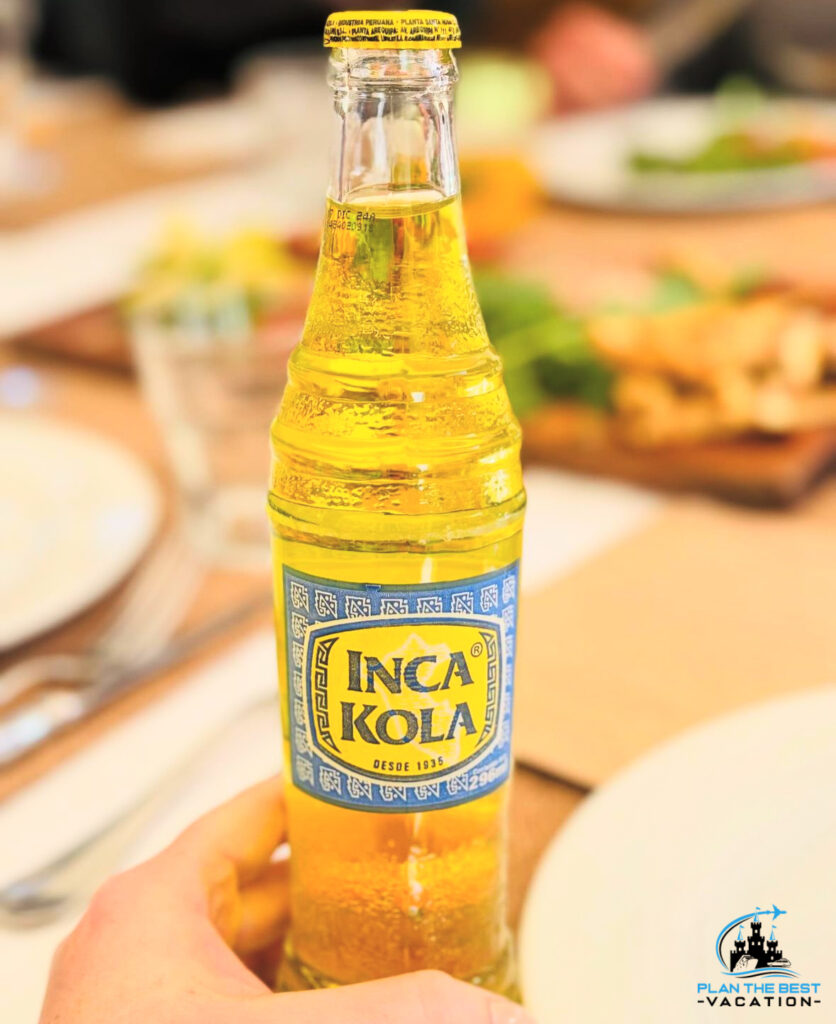 inca kola is a unique must try cola drink from peru