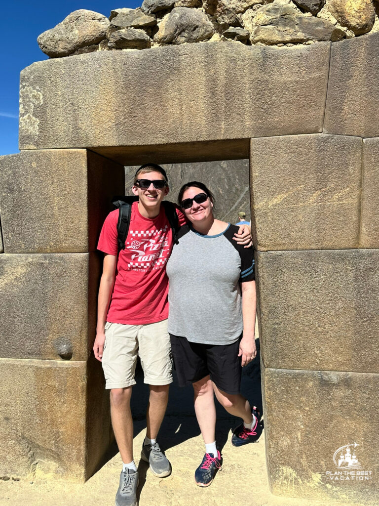 mother son trip to inca ruins in peru with adventures by disney