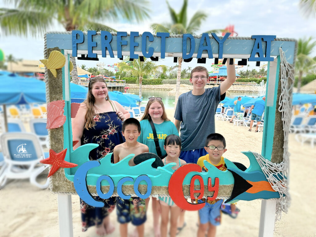 perfect day at coco cay photo spot