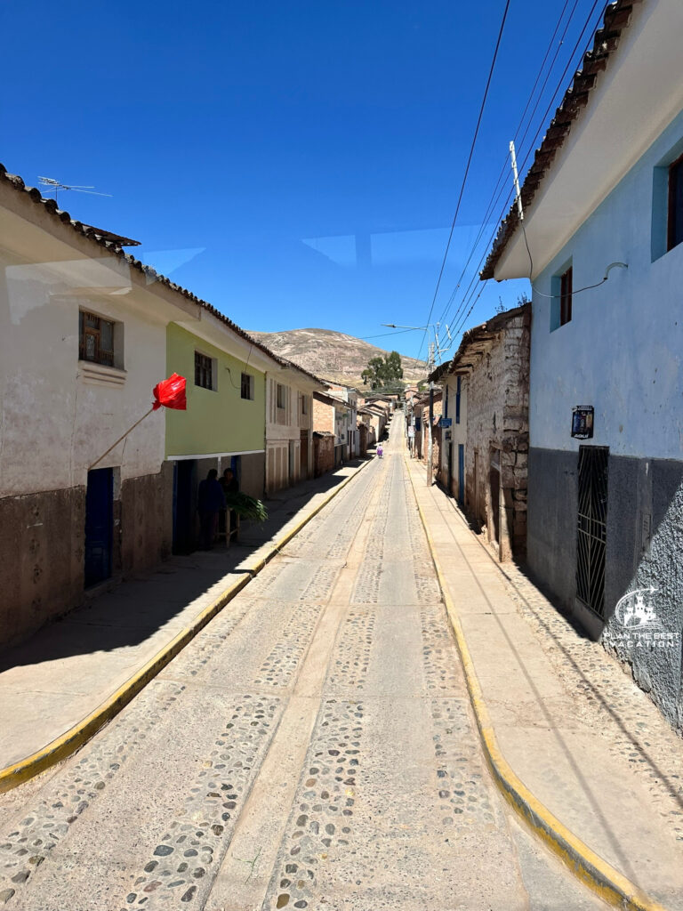 red plastic bag outside door means they have pisco ready and to come on in