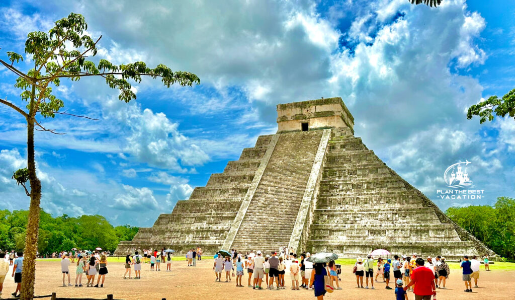 Whether you are looking to sneak in a visit to one of the 7 wonders of the world, are interested in history, or are just looking for a fun cruise tour - choosing a Chichen Itza Tour is a great way to spend a day. A Chichen Itza excursion can be booked directly through Royal Caribbean, any cruise line, or a local operator.  We opted to visit this remarkably well-preserved and restored Mayan Ruins on a Chichen Itza day tour we booked through Royal Caribbean since it was a long escursion we wanted to make sure we made it back in time and the Icon of the Seas didn't leave us stranded in port. Let me tell you all about the trip from cozumel to chichen itza, what we saw, plus a review of the experience.