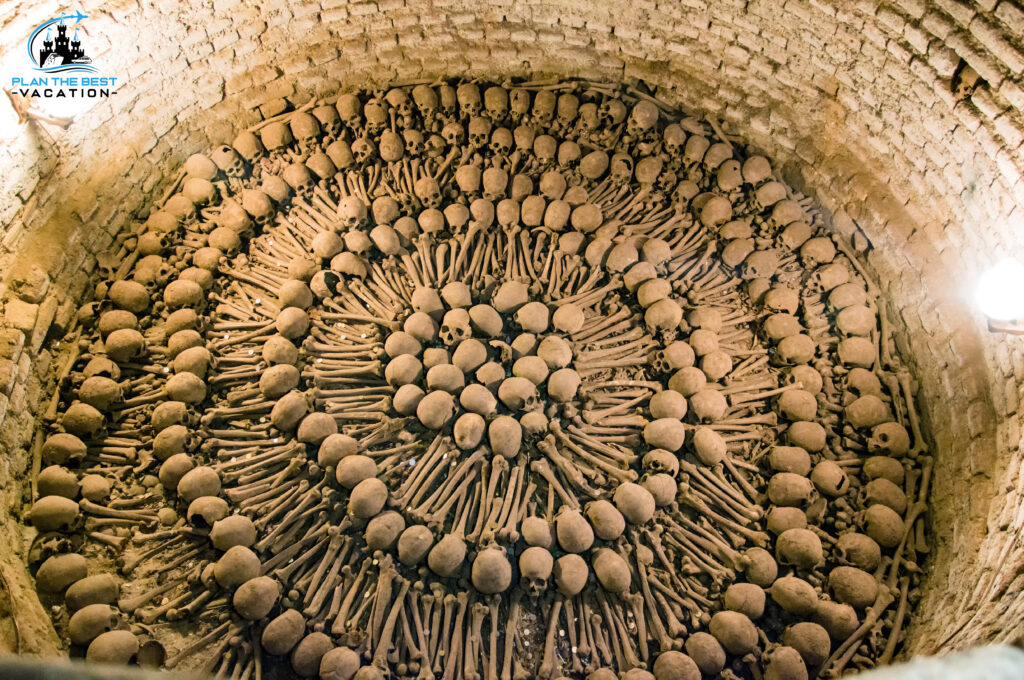 catacombs of San Francisco church in Lima