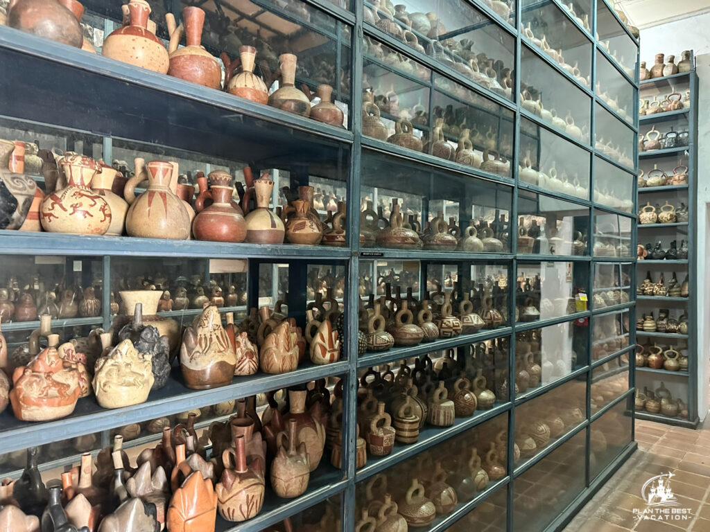 lima peru museum with ancient pots and vases and more