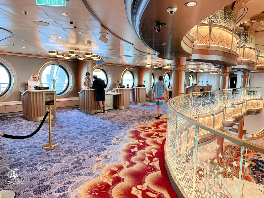 guest services deck 4 mid ship disney destiny