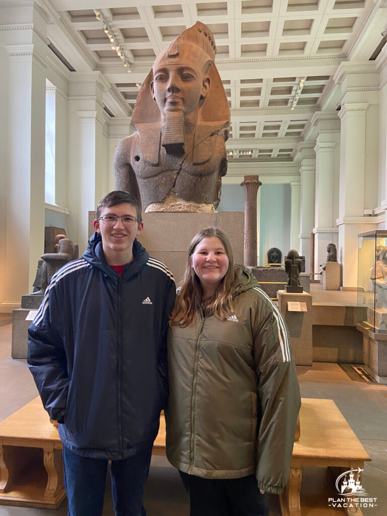 British Museum colossal statue of Ramesses II