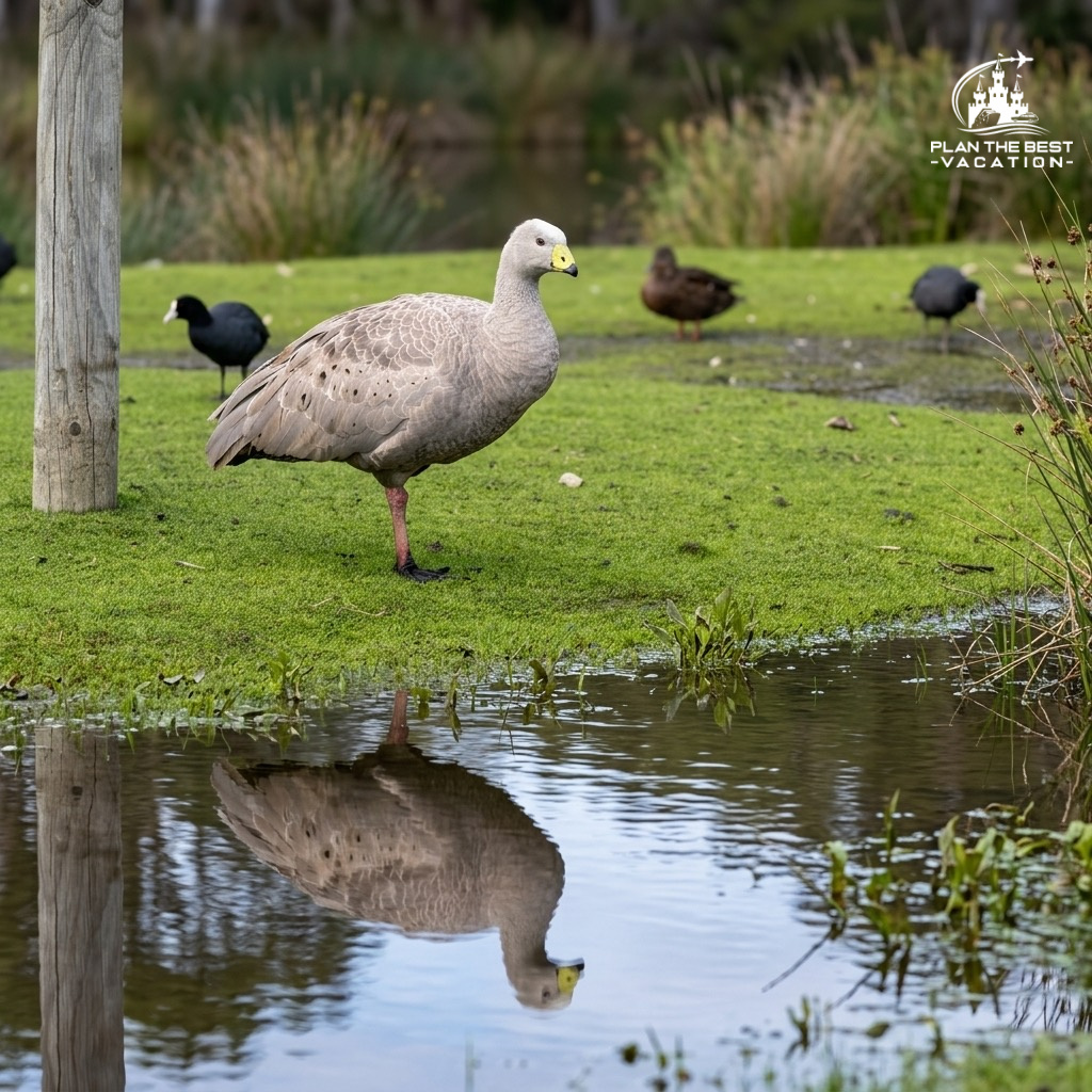 Cape Barren Goose at moonlit sanctuary melbourne australia