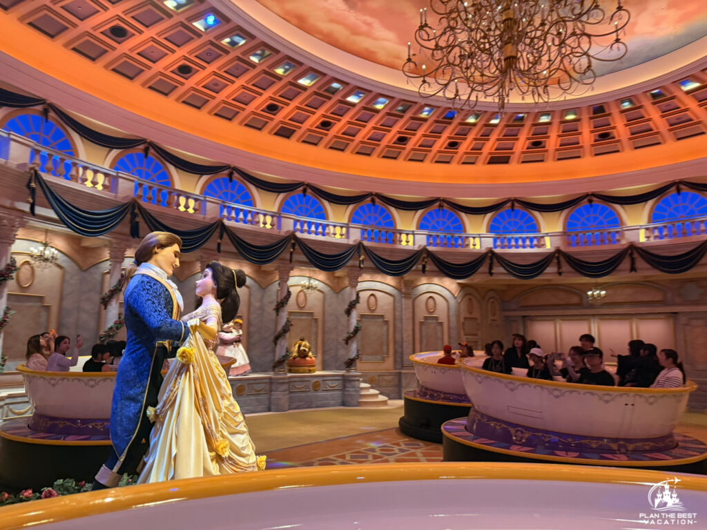 Disneyland Beauty and the beast ride japan