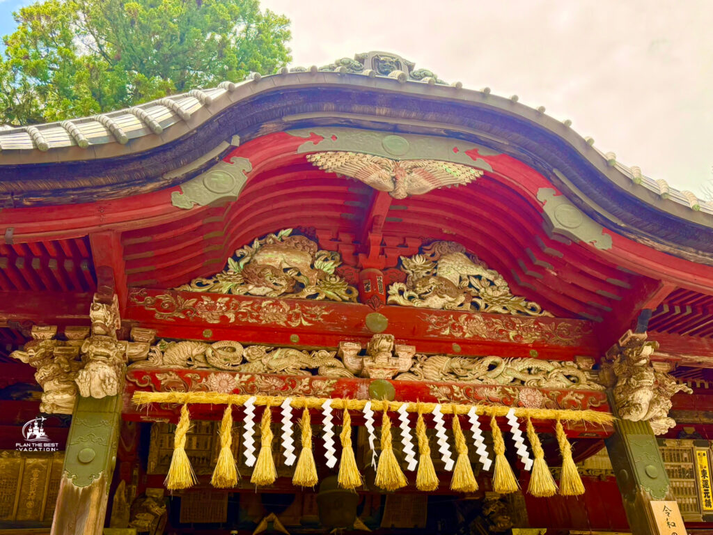 Hakone Shrine doorway