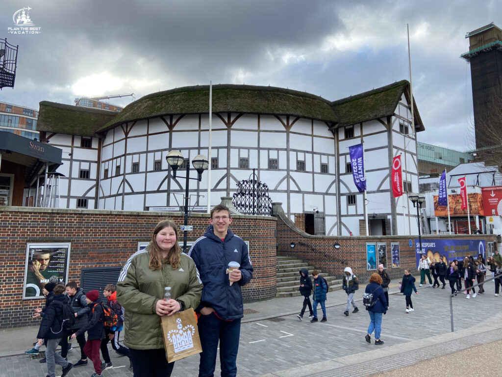 Shakeaspeares Globe Theatre in London UK