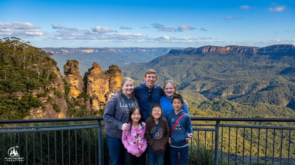 blue mountains view