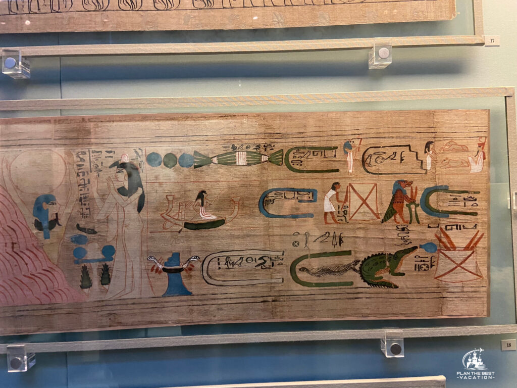 british museum london papyrus scrolls from 900 BC