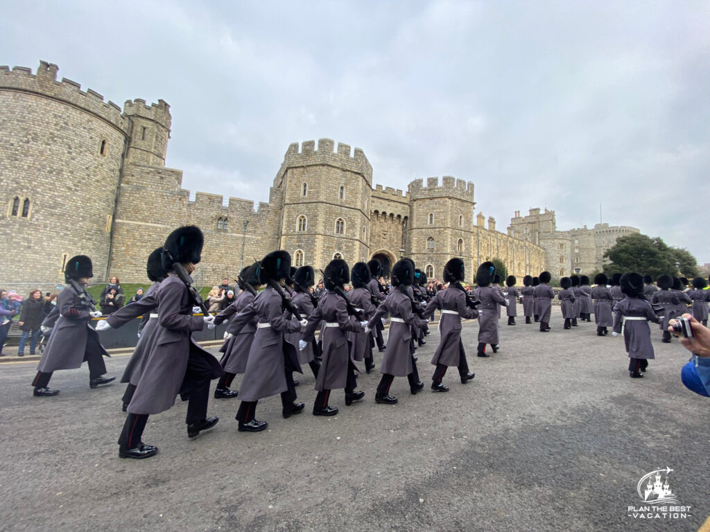 changing of the guard at windsor castle changing of the guard at windsor castle