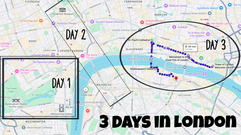 day 3 in London